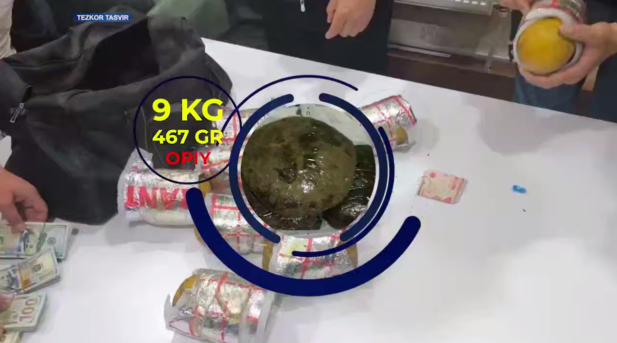 Tojikistondan kontrabanda qilingan 14,5 kg narkotik moddalar to‘xtatib qolindi